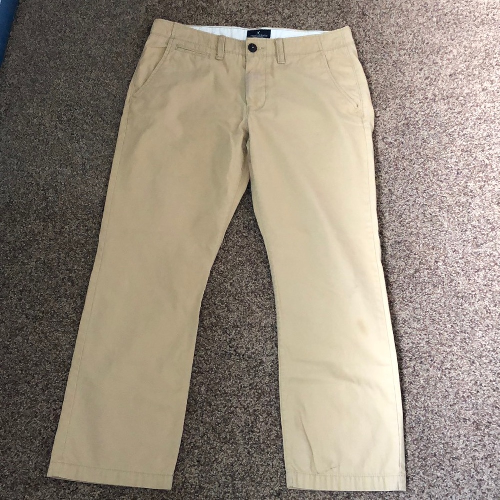 American eagle khakis 34x30 original fit